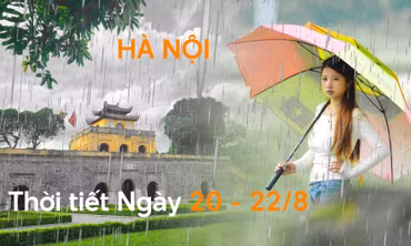 Mưa dông tại Hà Nội còn kéo dài thêm ít ngày