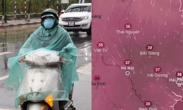 Hà Nội sắp giảm nhiệt, dự báo đón mưa dông trên diện rộng