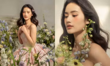 Hoa hậu Ý Nhi hóa "nàng thơ" trong bộ ảnh kỉ niệm sinh nhật 