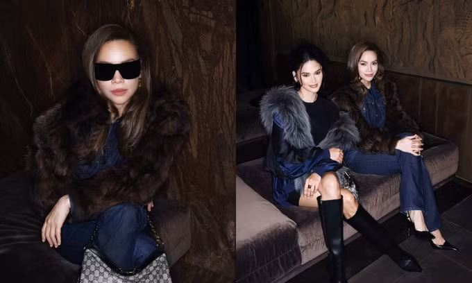 Hồ Ngọc Hà thân thiết cùng Miss Universe Pia Wurtzbach trong lần trở lại Milan