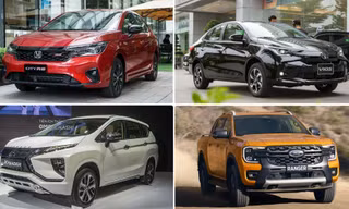 Nhiều mẫu xe ăn khách được nâng mức giảm giá trong tháng Ngâu