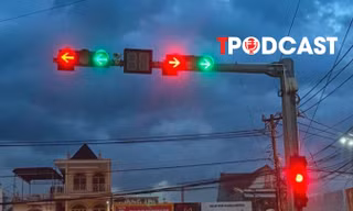 Đèn xanh bất ngờ chuyển đỏ, tài xế đi qua có bị phạt không?
