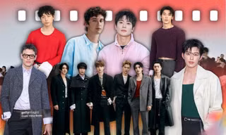 Hội IT Boy đổ bộ show Prada: Jaehyun tái xuất, Hứa Quang Hán khoe múi hờ hững