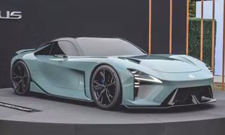 Hé lộ thiết kế siêu xe điện của Lexus