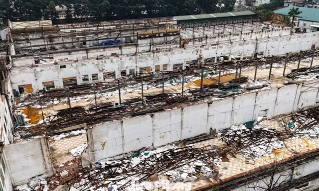 Diện mạo khu ‘đất vàng’ 3,6 ha sau khi nhà máy Giầy Thượng Đình tháo dỡ