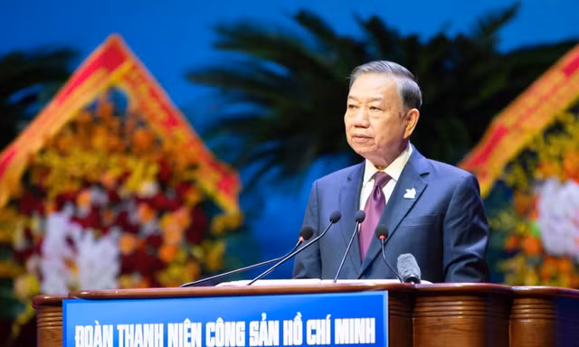 Tổng Bí thư Tô Lâm: Thanh niên phải là lực lượng tiên phong kiến tạo tương lai đất nước