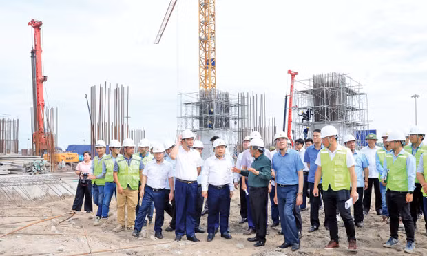 Chủ tịch UBND thành phố Hà Nội Vũ Đại Thắng kiểm tra thực địa Dự án đầu tư xây dựng Khu đô thị thể thao Olympic