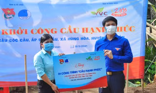 Khởi công ngôi nhà hạnh phúc và cây cầu hạnh phúc tại Trà Vinh