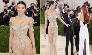 Kendall Jenner đẹp như ‘nữ thần’ với đầm xuyên thấu, ảnh nắm tay Gigi Hadid gây ‘bão’