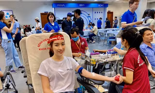 Những người đặc biệt tại ngày hội hiến máu ở Đồng Nai