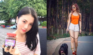 ‘Phát sốt’ trước dung nhan xinh đẹp của nữ CĐV Myanmar