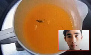 Nguyễn Hữu Đang và ca nước pha ma túy khiến thiếu úy Đạt tử vong. Ảnh: Công an cung cấp
