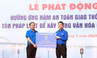 T.Ư Đoàn phát động hưởng ứng năm An toàn giao thông Quốc gia 2023