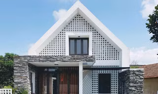 Kiến trúc sư Quảng Bình tự làm nhà cấp 4 gác lửng siêu đẹp với kinh phí eo hẹp
