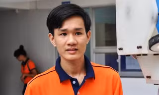 Máy tập đánh cầu lông ‘Made in VietNam’