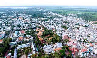 Thành phố Trà Vinh được mở rộng lên gần gấp 3