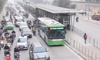 Chuyên gia đề nghị tổ chức lại, tối ưu hoá tuyến buýt nhanh của Hà Nội