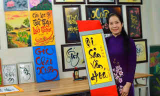 'Cô giáo của các cô giáo' và hành trình truyền lửa qua từng nét chữ