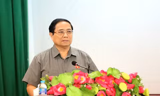Thủ tướng Phạm Minh Chính thông tin với cử tri về dự án điện khí 12 tỷ USD 