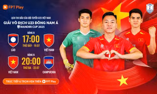 U23 Việt Nam sẽ gặp U23 Lào ở trận ra quân ngày 19/7