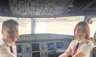 Những chuyến bay Tết và tình yêu bầu trời của gia đình phi công Vietjet