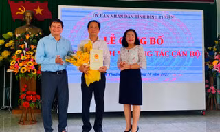Bổ nhiệm Phó Giám đốc Sở Giáo dục và Đào tạo tỉnh Bình Thuận