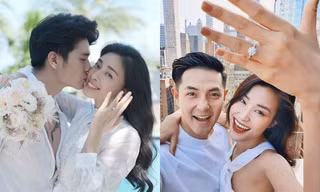 Điểm chung thú vị trong các màn cầu hôn đình đám của sao Việt: Nhất định phải chọn thứ này