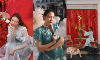 Ngắm cơ ngơi đón Tết của các "dâu hào môn": Bên lộng lẫy, bên truyền thống