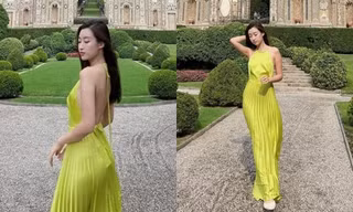 Hoa hậu Đỗ Mỹ Linh khoe ảnh chụp toàn thân nhưng netizen phát hiện có điều lạ