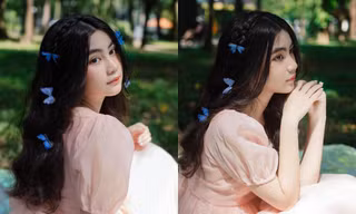 Sau Lọ Lem, tới lượt cô em gái Hạt Dẻ có bộ ảnh đẹp tinh khôi như công chúa cổ tích