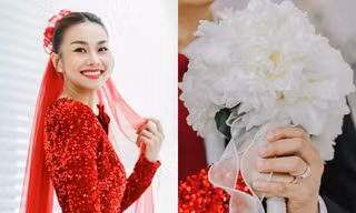 Siêu mẫu Thanh Hằng hé lộ bí mật khó đỡ đằng sau bức ảnh lãng mạn trong lễ ăn hỏi