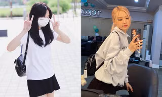 Jennie và Rosé cùng diện balo siêu xinh nhưng đây không phải màn đụng hàng thông thường