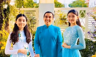 Nghệ sĩ Quyền Linh thấy thế nào khi hai con gái Lọ Lem, Hạt Dẻ được khen xinh như Hoa hậu?