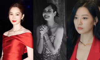 Đeo trang sức tiền tỷ, Hoa hậu Đặng Thu Thảo "đụng hàng" từ Kim Ji Won tới Lisa