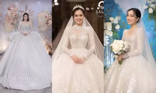 Nửa kia của các cầu thủ Việt đều thích mê một kiểu váy cưới, Doãn Hải My thì sao?