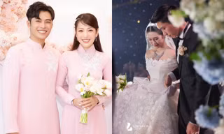 Doãn Hải My và Puka "đụng hàng" một thứ trong ngày cưới: Cô dâu nào ấn tượng hơn?