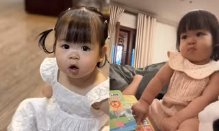 Càng lớn càng dễ thương, con gái Hoa hậu Đỗ Mỹ Linh gia nhập hội “thế lực nhí”