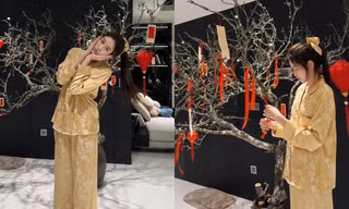 Hoa hậu Đỗ Thị Hà khoe trải nghiệm “hú hồn” với loài hoa đặc trưng ngày Tết