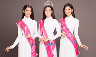 Top 3 'Hoa hậu Việt Nam 2016’ cùng làm một hành động đặc biệt khiến nhiều khán giả trầm trồ