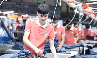 Tỉnh Bắc Ninh (mới) hướng đến hướng tới 200 tỷ USD xuất nhập khẩu vào năm 2030. Ảnh: Nguyễn Thắng