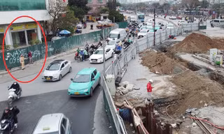 Bỏ đèn xanh, đỏ tại nút giao Giải Phóng - Kim Đồng