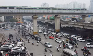 Thực trạng nút giao Thanh Xuân sau 4 ngày tổ chức lại giao thông