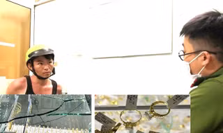 Thanh niên buôn bán trái cây đi cướp tiệm vàng ở Bình Dương