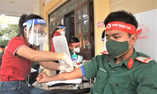 Ngày hội hiến máu Chủ nhật Đỏ đầy ý nghĩa giữa mùa dịch