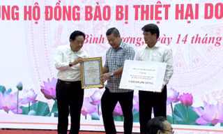 Bình Dương: Hơn 44 tỷ đồng được quyên góp trong lễ phát động ủng hộ đồng bào bị bão lũ