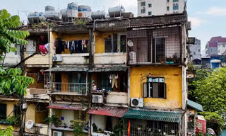 Hiện trạng 2 khu tập thể cũ ở Hà Nội dự kiến cải tạo thành cao ốc từ 40 tầng