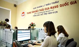 Từ 1/8, sẽ nâng dần hạn mức các gói thầu phải đấu qua mạng
