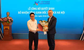 Sở Giao dịch chứng khoán Hà Nội chính thức có tổng giám đốc