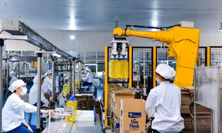 Nhiều doanh nghiệp tăng sản lượng hơn 30% để phục vụ thị trường Tết Ảnh: U.P