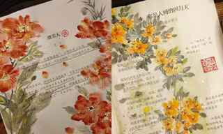Teen trổ tài minh họa cho sách giáo khoa, đẹp như bản in khiến ai cũng trầm trồ